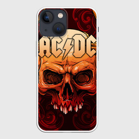 Чехол для iPhone 13 mini с принтом AC DC ,  |  | ac dc | acdc | back in black | columbia | epic | force | guitar | pop | rock | vevo | ангус | блюз | рок | хард | янг