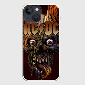 Чехол для iPhone 13 mini с принтом AC DC ,  |  | ac dc | acdc | back in black | columbia | epic | force | guitar | pop | rock | vevo | ангус | блюз | рок | хард | янг