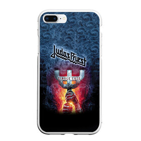 Чехол для iPhone 7Plus/8 Plus матовый с принтом Judas priest , Силикон | Область печати: задняя сторона чехла, без боковых панелей | heavy metal | judas | judas priest | metal | priest | гленн типтон | грув метал | йен хилл | ричи фолкнер | роб хэлфорд | скотт трэвис | хард рок | хеви метал