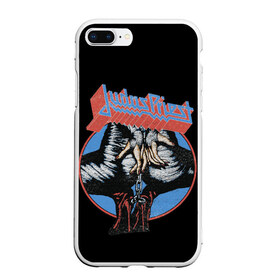 Чехол для iPhone 7Plus/8 Plus матовый с принтом Judas Priest , Силикон | Область печати: задняя сторона чехла, без боковых панелей | album | judas priest | metal | music | rock | джудас прист | метал | рок