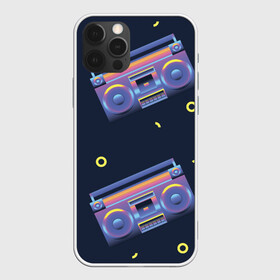 Чехол для iPhone 12 Pro Max с принтом Retro style , Силикон |  | Тематика изображения на принте: pop art | retro | retro wave | кассета | поп арт | ретро | ретро вэйв | ретровэйв