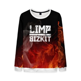 Мужской свитшот 3D с принтом LIMP BIZKIT , 100% полиэстер с мягким внутренним слоем | круглый вырез горловины, мягкая резинка на манжетах и поясе, свободная посадка по фигуре | dj lethal | limp bizkit | rock | джон отто | лимп бизкит | майк смит | музыка | роб уотерс | рок | сэм риверс | терри бальзамо | уэс борланд | фред дёрст