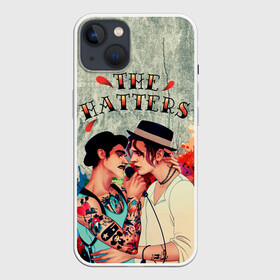 Чехол для iPhone 13 с принтом THE HATTERS ,  |  | Тематика изображения на принте: hatters | music | rock | музыка | рок