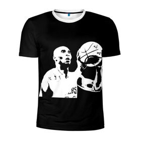 Мужская футболка 3D спортивная с принтом Kobe Bryant 24 , 100% полиэстер с улучшенными характеристиками | приталенный силуэт, круглая горловина, широкие плечи, сужается к линии бедра | 24 | basketball | bryant | kobe | lakers | nba