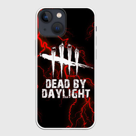 Чехол для iPhone 13 mini с принтом Dead by Daylight ,  |  | dead by daylight | деад бай деад лайт | жуть | игра | компьютерная игра | кровь | ужасы