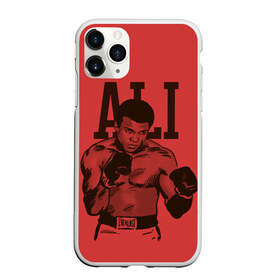 Чехол для iPhone 11 Pro матовый с принтом Ali , Силикон |  | ali | muhammad ali | the greatest | али | бокс | мухамед али | мухаммед али