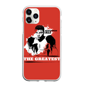 Чехол для iPhone 11 Pro матовый с принтом The Greatest , Силикон |  | ali | muhammad ali | the greatest | али | бокс | мухамед али | мухаммед али