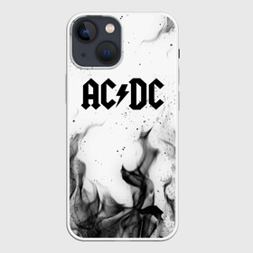 Чехол для iPhone 13 mini с принтом AC DC | АС ДС (Z) ,  |  | ac dc | acdc | ангус янг | ас дс | асдс | бон скотт | брайан джонсон | дэйв эванс | клифф уильямс | крис слейд | малькольм янг | стиви янг | фил радд | эксл роуз