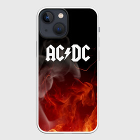 Чехол для iPhone 13 mini с принтом AC DC ,  |  | ac dc | acdc | ангус янг | ас дс | асдс | бон скотт | брайан джонсон | дэйв эванс | клифф уильямс | крис слейд | малькольм янг | стиви янг | фил радд | эксл роуз