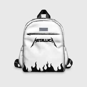 Детский рюкзак 3D с принтом METALLICA | МЕТАЛЛИКА (Z) , 100% полиэстер | лямки с регулируемой длиной, сверху петелька, чтобы рюкзак можно было повесить на вешалку. Основное отделение закрывается на молнию, как и внешний карман. Внутри дополнительный карман. По бокам два дополнительных кармашка | Тематика изображения на принте: metallica | джеймс хэтфилд | джейсон ньюстед | дэйв мастейн | кирк хэмметт | клифф бёртон | ларс ульрих | металлика | роберт трухильо