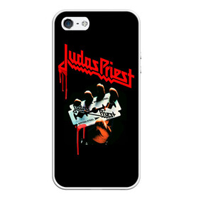 Чехол для iPhone 5/5S матовый с принтом Judas Priest , Силикон | Область печати: задняя сторона чехла, без боковых панелей | judas | priest | грув метал | группа | рок | хард рок | хеви метал