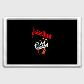 Магнит 45*70 с принтом Judas Priest , Пластик | Размер: 78*52 мм; Размер печати: 70*45 | Тематика изображения на принте: judas | priest | грув метал | группа | рок | хард рок | хеви метал