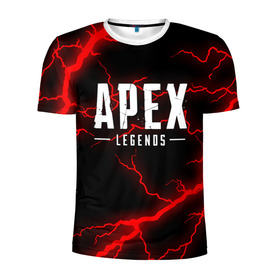 Мужская футболка 3D спортивная с принтом APEX LEGENDS , 100% полиэстер с улучшенными характеристиками | приталенный силуэт, круглая горловина, широкие плечи, сужается к линии бедра | apex | apex legends | battle | battle royal | bloodhound | titanfall | wraith | апекс | апекс легендс | батл рояль | битва | война | каустик | королевская битва
