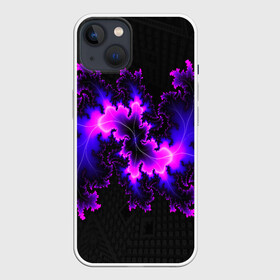 Чехол для iPhone 13 с принтом NEON Liquid ,  |  | abstract | abstraction | texture | абстракция | геометрия | иллюзия | обман зрения | оптический узор | текстура