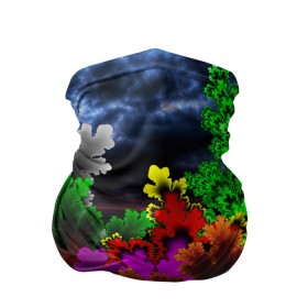 Бандана-труба 3D с принтом КИСЛОТНАЯ АБСТРАКЦИЯ , 100% полиэстер, ткань с особыми свойствами — Activecool | плотность 150‒180 г/м2; хорошо тянется, но сохраняет форму | abstract | abstraction | texture | абстракция | геометрия | иллюзия | обман зрения | оптический узор | текстура