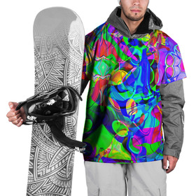 Накидка на куртку 3D с принтом НЕОНОВЫЕ КРАСКИ , 100% полиэстер |  | abstract | abstraction | texture | абстракция | геометрия | иллюзия | обман зрения | оптический узор | текстура