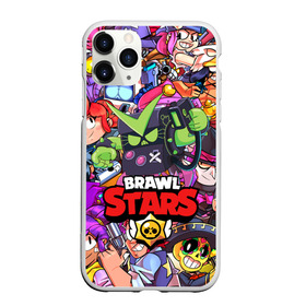 Чехол для iPhone 11 Pro матовый с принтом BRAWL STARS VIRUS 8-BIT , Силикон |  | 8 bit | 8 бит | bibi | brawl stars | crow | el brown | leon | leon shark | max | mr.p | sally leon | shark | stars | virus | werewolf | акула | биби | вирус | ворон | леон | оборотень | пингвин