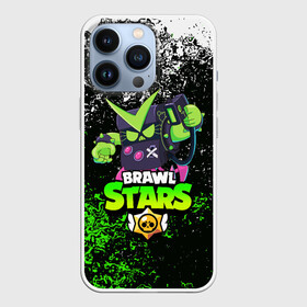 Чехол для iPhone 13 Pro с принтом BRAWL STARS VIRUS 8 BIT ,  |  | 8 bit | 8 бит | bibi | brawl stars | crow | el brown | leon | leon shark | max | mr.p | sally leon | shark | stars | virus | werewolf | акула | биби | вирус | ворон | леон | оборотень | пингвин