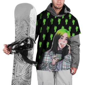 Накидка на куртку 3D с принтом Billie Eilish , 100% полиэстер |  | bad guy | bad guy billie eilish | billie eilish | billie eilish bad | billie eilish guy | billie eilish merch | billie eilish мерч | lovely billie eilish | билли айлиш