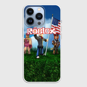 Чехол для iPhone 13 Pro с принтом ROBLOX ,  |  | game | gamer | logo | minecraft | roblox | simulator | игра | конструктор | лого | майнкрафт | симулятор | строительство | фигура