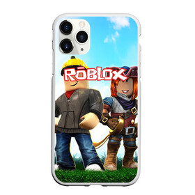 Чехол для iPhone 11 Pro матовый с принтом ROBLOX , Силикон |  | game | gamer | logo | minecraft | roblox | simulator | игра | конструктор | лого | майнкрафт | симулятор | строительство | фигура