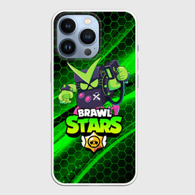 Чехол для iPhone 13 Pro с принтом BRAWL STARS VIRUS 8 BIT ,  |  | 8 bit | 8 бит | bibi | brawl stars | crow | el brown | leon | leon shark | max | mr.p | sally leon | shark | stars | virus | werewolf | акула | биби | вирус | ворон | леон | оборотень | пингвин