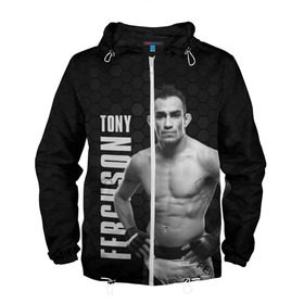 Мужская ветровка 3D с принтом EL CUCUY Tony Ferguson , 100% полиэстер | подол и капюшон оформлены резинкой с фиксаторами, два кармана без застежек по бокам, один потайной карман на груди | el cucuy | ferguson | mma | tony | tony ferguson | ufc | арманн | бокс | борьба | джиу джитсу | кукуй | тони | тони фергюсон | фергюсон | эль | эль кукуй | энтони