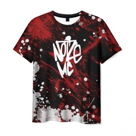 Мужская футболка 3D с принтом Noize MC , 100% полиэфир | прямой крой, круглый вырез горловины, длина до линии бедер | hip hop | noize | noize mc | rap | музыка | нойз | нойз мс | реп | рэп | хип хоп