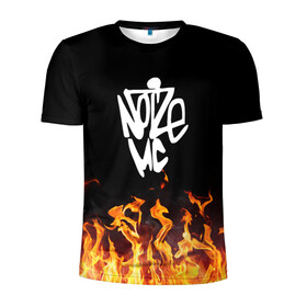 Мужская футболка 3D спортивная с принтом Noize MC , 100% полиэстер с улучшенными характеристиками | приталенный силуэт, круглая горловина, широкие плечи, сужается к линии бедра | hip hop | noize | noize mc | rap | музыка | нойз | нойз мс | реп | рэп | хип хоп