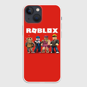 Чехол для iPhone 13 mini с принтом ROBLOX ,  |  | roblox | игра | компьютерная игра | логотип | онлайн | онлайн игра | роблакс | роблокс