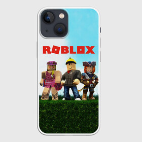 Чехол для iPhone 13 mini с принтом ROBLOX ,  |  | roblox | игра | компьютерная игра | логотип | онлайн | онлайн игра | роблакс | роблокс