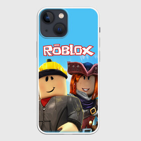 Чехол для iPhone 13 mini с принтом ROBLOX ,  |  | roblox | игра | компьютерная игра | логотип | онлайн | онлайн игра | роблакс | роблокс