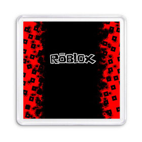 Магнит 55*55 с принтом Roblox. , Пластик | Размер: 65*65 мм; Размер печати: 55*55 мм | Тематика изображения на принте: game | roblox | блок | игра | игрушка | лего | майнкрафт | персонажи | персонажи из кубиков | роблокс | робот