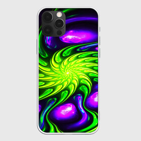 Чехол для iPhone 12 Pro Max с принтом NEON&ACID , Силикон |  | abstract | abstraction | color | fractal | geometry | paitnt | polygon | polygonal | psy | абстракция | геометрия | краски | неоновые | полигоны | психоделика | фрактал