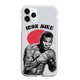 Чехол для iPhone 11 Pro матовый с принтом Iron Mike , Силикон |  | Тематика изображения на принте: iron mike | iron mike tyson | mike tyson | бокс | железный майк | майк тайсон | таисон | тайсон