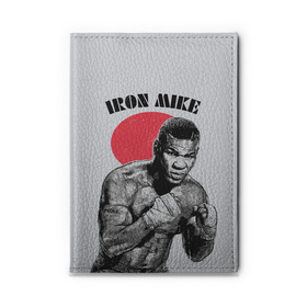 Обложка для автодокументов с принтом Iron Mike , натуральная кожа |  размер 19,9*13 см; внутри 4 больших “конверта” для документов и один маленький отдел — туда идеально встанут права | Тематика изображения на принте: iron mike | iron mike tyson | mike tyson | бокс | железный майк | майк тайсон | таисон | тайсон