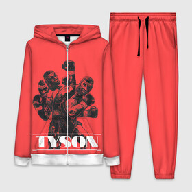 Женский костюм 3D с принтом Tyson ,  |  | iron mike | iron mike tyson | mike tyson | бокс | железный майк | майк тайсон | таисон | тайсон