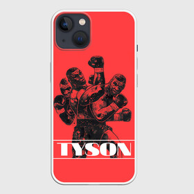 Чехол для iPhone 13 с принтом Tyson ,  |  | Тематика изображения на принте: iron mike | iron mike tyson | mike tyson | бокс | железный майк | майк тайсон | таисон | тайсон