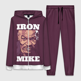 Женский костюм 3D с принтом Mike Tyson ,  |  | iron mike | iron mike tyson | mike tyson | бокс | железный майк | майк тайсон | таисон | тайсон