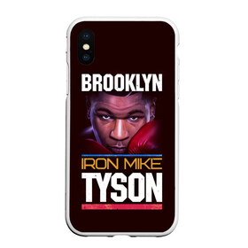 Чехол для iPhone XS Max матовый с принтом Mike Tyson , Силикон | Область печати: задняя сторона чехла, без боковых панелей | iron mike | iron mike tyson | mike tyson | бокс | железный майк | майк тайсон | таисон | тайсон