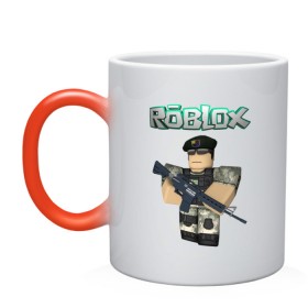 Кружка хамелеон с принтом Roblox Defender , керамика | меняет цвет при нагревании, емкость 330 мл | 23 февраля | game | game roblox | logo roblox | online game | r | roblox | день защитника | игра | игра роблокс | лого | лого роблокс | логотип | надпись | онлайн игра | онлайн игра роблокс | р | роблокс