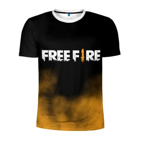Мужская футболка 3D спортивная с принтом Free fire , 100% полиэстер с улучшенными характеристиками | приталенный силуэт, круглая горловина, широкие плечи, сужается к линии бедра | Тематика изображения на принте: free fire | freefire | игра free fire | игра фрифаер | фри файр | фрифаер