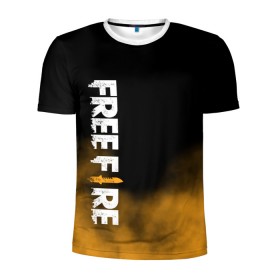 Мужская футболка 3D спортивная с принтом Free fire , 100% полиэстер с улучшенными характеристиками | приталенный силуэт, круглая горловина, широкие плечи, сужается к линии бедра | Тематика изображения на принте: free fire | freefire | игра free fire | игра фрифаер | фри файр | фрифаер