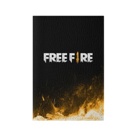 Обложка для паспорта матовая кожа с принтом Free Fire , натуральная матовая кожа | размер 19,3 х 13,7 см; прозрачные пластиковые крепления | 