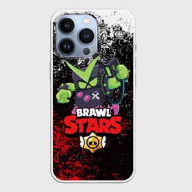 Чехол для iPhone 13 Pro с принтом BRAWL STARS VIRUS 8 BIT ,  |  | 8 bit | 8 бит | bibi | brawl stars | crow | el brown | leon | leon shark | max | mr.p | sally leon | shark | stars | virus | werewolf | акула | биби | вирус | ворон | леон | оборотень | пингвин