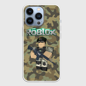 Чехол для iPhone 13 Pro с принтом Roblox 23 February Camouflage ,  |  | Тематика изображения на принте: 23 февраля | game | game roblox | logo roblox | online game | r | roblox | день защитника | день защитника отечества | игра | игра роблокс | лого | лого роблокс | логотип | надпись | онлайн игра | онлайн игра роблокс | роблокс