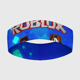 Повязка на голову 3D с принтом ROBLOX ,  |  | games | roblox | игры | роблокс