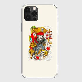 Чехол для iPhone 12 Pro Max с принтом Пират , Силикон |  | Тематика изображения на принте: art | pirate | skull | арт | борода | дым | капитан | кости | костюм | листья | море | моряк | надпись | нож | оружие | пират | пистолет | попугай | прикольная | птица | череп