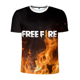 Мужская футболка 3D спортивная с принтом FREE FIRE , 100% полиэстер с улучшенными характеристиками | приталенный силуэт, круглая горловина, широкие плечи, сужается к линии бедра | Тематика изображения на принте: free fire | freefire | игра free fire | игра фрифаер | фри файр | фрифаер