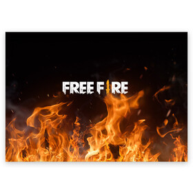 Поздравительная открытка с принтом FREE FIRE , 100% бумага | плотность бумаги 280 г/м2, матовая, на обратной стороне линовка и место для марки
 | free fire | freefire | игра free fire | игра фрифаер | фри файр | фрифаер